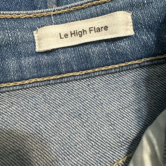 Frame Le High Flare in Sunnyspot - Picture 7 of 8